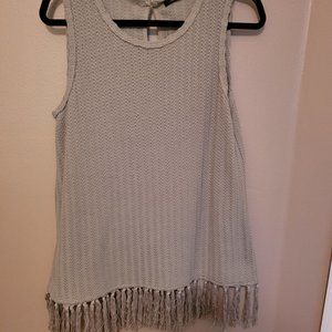 Sweater knit Sleeveless Tunic